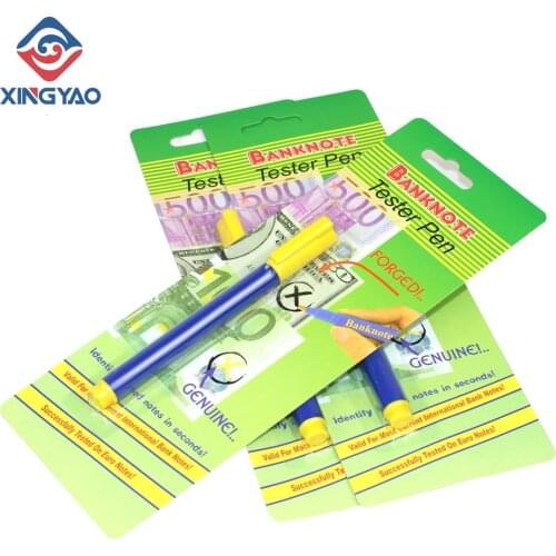 Fake Banknote Tester Pen Easy Operation Money Detector With Special Formulated Ink