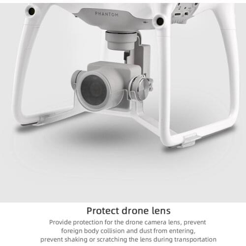 Lens Cover for DJI Phantom 4 Pro Parts Accessories Gimbal Transparent Drone Gimbal Lock Cam Protective Case Shell