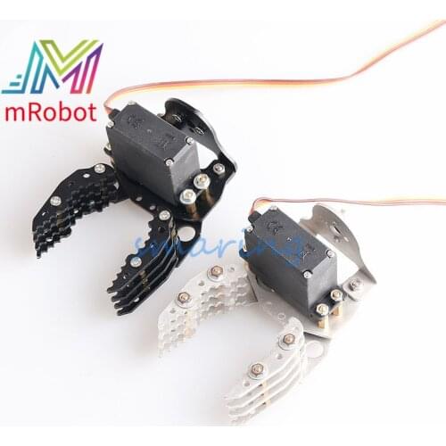Metal Robot 150mm Arm Gripper Mechanical Claw/Clamp With High Torque Servo RC Robotic Part Ecucational DIY For Arduino