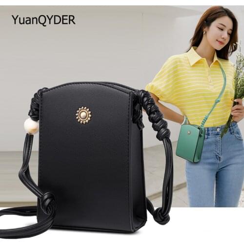 Fashionable Solid Color Small Crossbody Bags for Women 2021 New High Quality PU Leather Multifunctional Shoulder Bag for Ladies