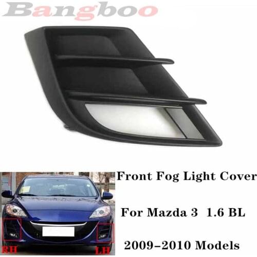 Front Bumper Grille Fog Light Cover For Mazda 3 2008 2009 Model 1.6 BL