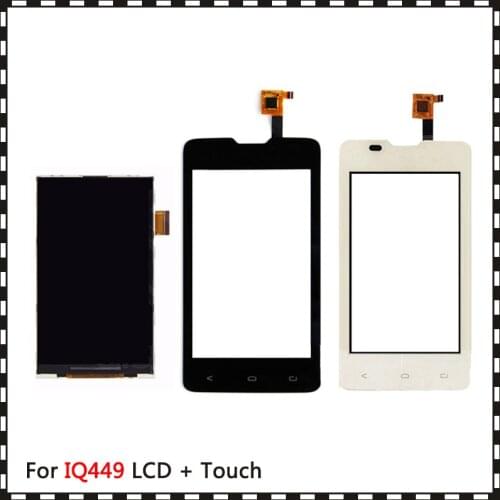 New High Quality 3.5'' For Fly IQ449 Lcd Display With Touch Screen Digitizer Sensor