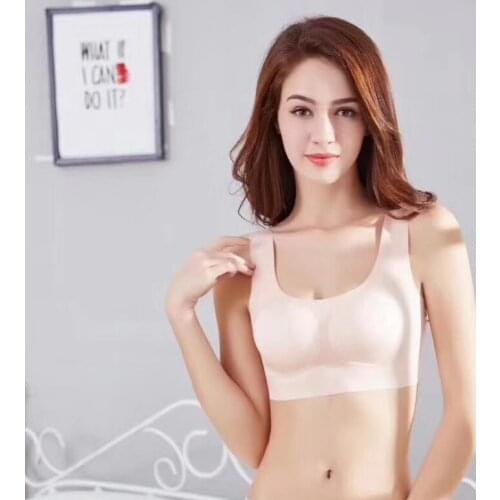 Comfortable Seamless Bra Suitable For Sleep Wireless Thin Lingerie Japanese Style Summer Bra Intimates For Girl Plus Size Vest