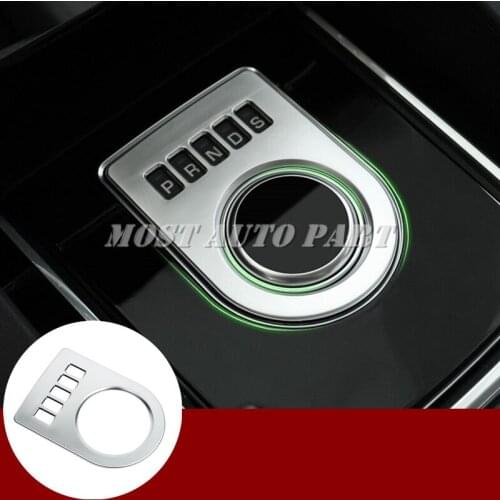 Inner Console Gear Shift Box Cover Trim 1pcs For Jaguar F-Pace X761 2016-2019 Car Decoration Car Accesories Interior