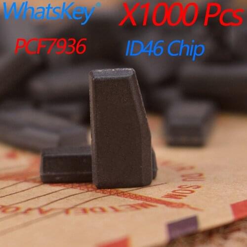 WhtasKey 500Pcs DHL Copy Cloner Key For Honda Hyundai Kia Mitsubishi Peugeot Nissan Citroen Blank PCF7936 Transponder ID46 Chip
