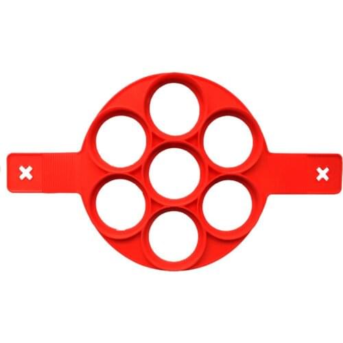 1Pcs Silicone Non Stick Fantastic Egg Pancake Maker Ring Kitchen Baking Omelet Moulds Flip cooker Egg Ring Mold K098