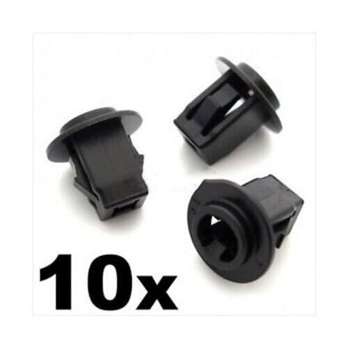 10x Plastic Screw Grommets for Nissan & Infiniti Wheel Arch Lining & Trims