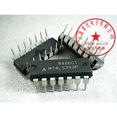 5pcs M74LS393P / 74LS393