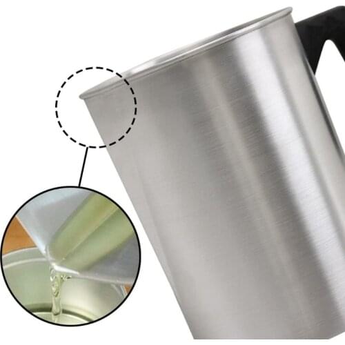 P15D Scented Candle DIY Melting Wax Pot 3L Aluminum Frothing Candle Making Pitcher