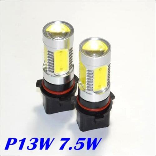 Free Shipping!!! 2pcs/lot P13W led 7.5W SMD Car LED Fog Light Day Time Runing Light, P13W LED 7.5W High Power Chip