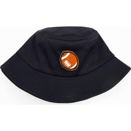 2021 American Football Embroidery Cotton Bucket Hat Fisherman Hat Outdoor Travel Hat Sun Cap Hats for Men and Women 220