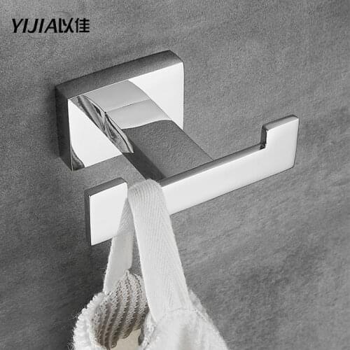 1Pcs Self Adhesive Stainless Steel Wall Hook Key Bag Hanger Sticky Kitchen Home Bathroom Storage Hanging Holder Waterproof Towel
