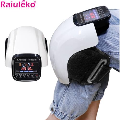 Knee Massager Joint Physiotherapy Massage Electric Vibration Heating Massage Pain Relief Rehabilitation Equipment Care Tool