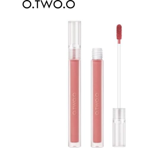 O.TWO.O Matte Lip Gloss Long-Lasting Velvet Silky Light Moisturizing 6 Colors