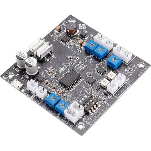 TS-VU002B VU Header Meter Driver Board, DC 12V DB Audio Level Meter Drive Module Slotted Screwdriver Audio Cable