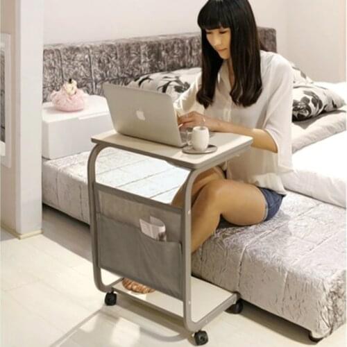 Lazy Bedside Computer Desk Simple Household Floor-standing Study Writing Table Movable Multifunction Flexible Laptop Bracket