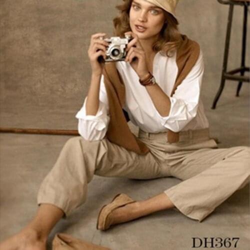 DAWNKNOW Pro Dyed Muslin Backdrops For Photo Studio Old Master Painting Vintage Photography Background Customized Personal Photo