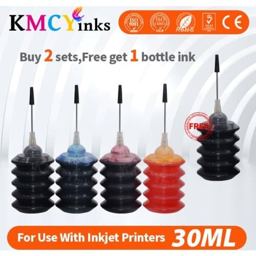 KMCYinks 30ml Universal Dye Ink for Canon PG540 CL541 PG 40 CL 41 PG50 CL51 PG445 CL446 PG-440 CL-441 PG 510 511 Printer Ink