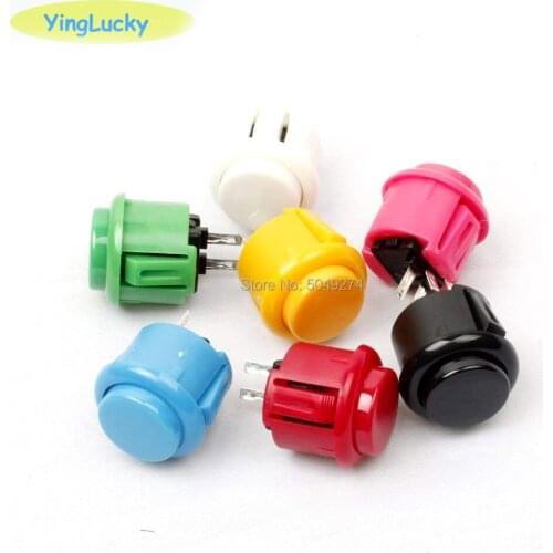 10 PCS 24mm LED Arcade Push Button Arcade Start Button Switch sanwa Button Arcade Cabinet Accessories Raspberry Pi