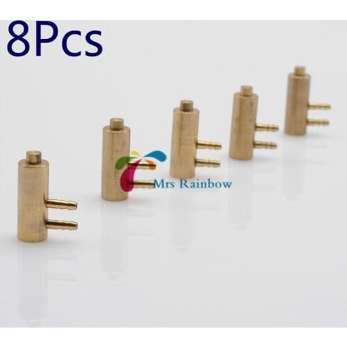 8/Pcs Dentist Valve Normal Close Dental Handpiece Hanger Chair Dental Accessories