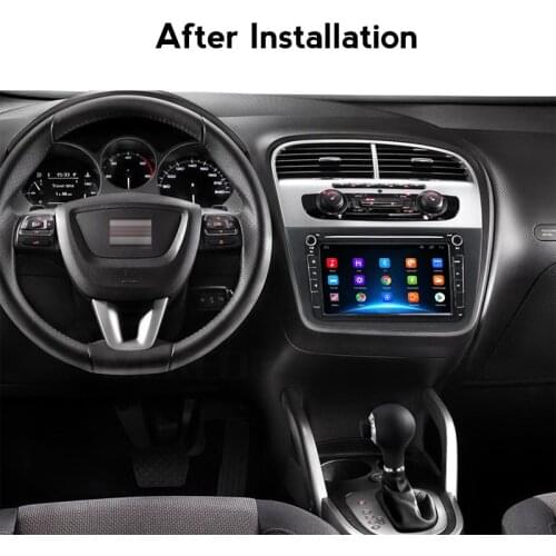 2 din Car multimedia video player For Seat Altea XL 2004-2015 Toledo 2003-2009 Android Autoradio monitor TDA 7388 RDS FM