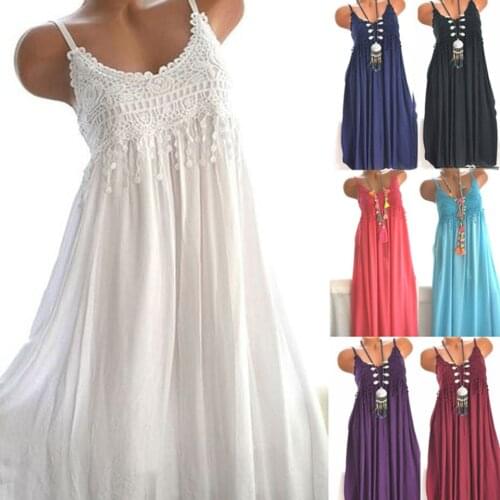 Fringe Tassel Dress With Embroidery Patchwork Lace Sleeveless Evening Multiway Dress Straps Sukienka Women Pleated Chiffon Dress
