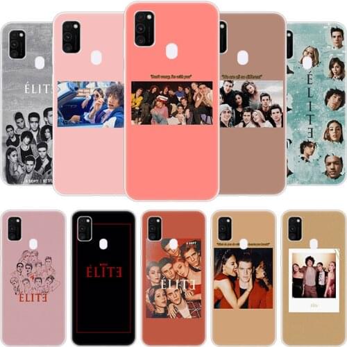 Spanish TV series Elite Soft Case for Samsung Galaxy F41 M01 Core M02S M12 M21S M30S M31S M42 M51 M62 A6 A7 A8 Plus 2018 Cover