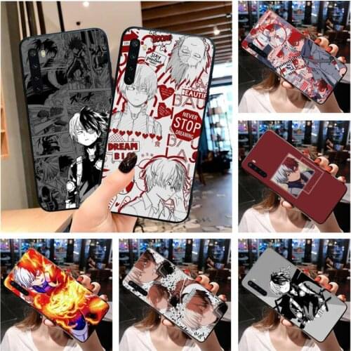 MY Boku no Hero Academia Todoroki Shoto Phone Case for Xiaomi Mi Note 10 Lite Mi 9T Pro xiaomi 10 10 CC9 Pro