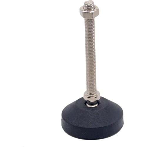 D50xM8x50mm Nylon fixed foot cup aluminum profile hoof joint support foot cup machine screw M8x100mm M10x60mm M12x60mm M12x100mm