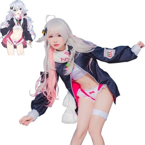 Anime YouTuber VTuber Kagura Nana Cosplay Costume Women Sexy Maid Uniforms Cute Halloween Christmas Outfits Costume Custom Made