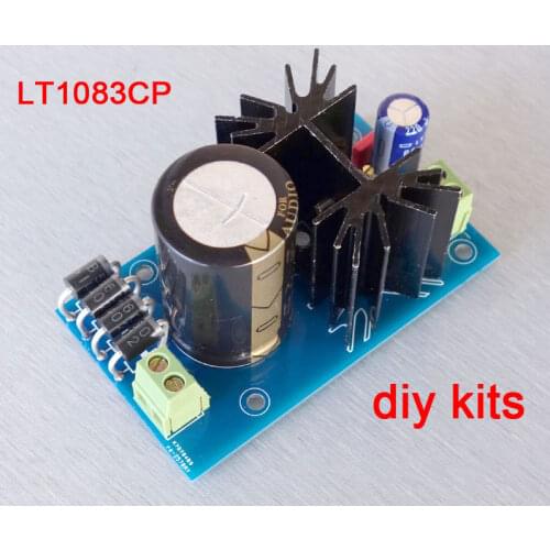 LT1083CP linear Diy KIT Adjustable voltage regulated HIFI DC POWER supply