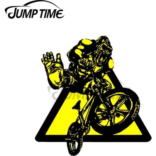Jump Time 13 x 9cm For Gorilla Biker Car Sticker Car Stickers and Decals Fashion Occlusion Scratch Waterproof 3D JDM Accessories