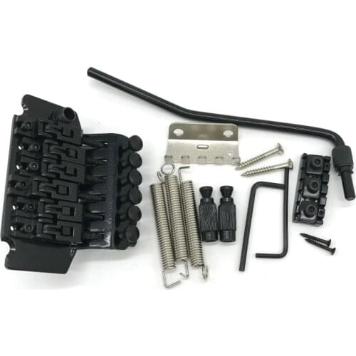 Newly Lic Guitar Tremolo Bridge Double Locking System Black