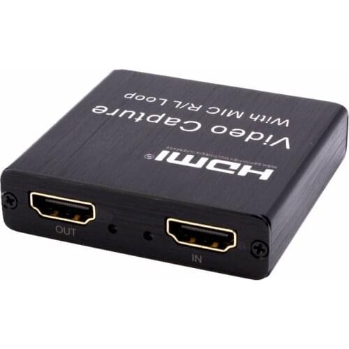 USB video capture card HDMI recording box OBS game live broadcast device local ring out