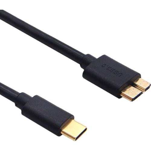 USB3.1 Type-C to USB 3.0 Micro B 10Pin Cable 5Gbps Data Connector Adapter For Hard Drive Smartphone PC OTG C Type Phone