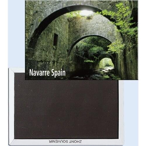 Valle de Aezkoa, Navarre, Spain, Magnetic Refrigerator Affixed With Tourist Souvenirs Home Accessories 24868
