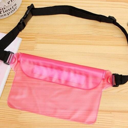 Waterproof Swimming Bag Ski Drift Diving Shoulder Waist Pack Bag Underwater Mobile Phone Bags Case Cover For Beach Boat Sports