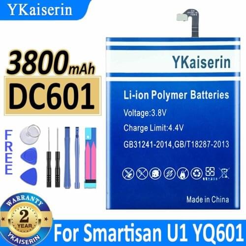 YKaiserin Smartisan U1 Phone Batteries