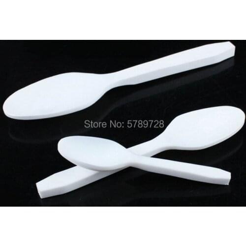 1pcs PTFE dry powder scoop round head sampling scoop 3ml 5ml 10ml laboratory supplies