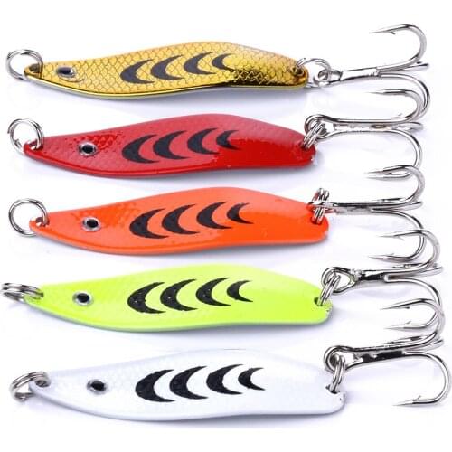 1pcs Spinner Trout Spoon Fishing Lures Wobblers Jig Lures VIB Sequins Fly Fishing Tackle Pesca Iscas Artificial Hard Baits
