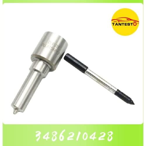 12PCS DLLA156P1719 Fuel Injector Assembly Supporting 0445110318 Injector Cloud D19 TCI-EU3