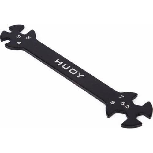 6in1 M3 M4 M5 M5.5 M7 M8 Open-end Wrench for RC Drone FPV Racing Freestyle Airplane Fixed-wing RC Car Vehicles Tool