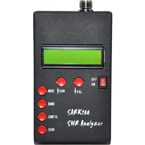 ANT SWR Antenna Analyzer Meter For SARK100 Ham Radio Hobbists 1-60 Mhz
