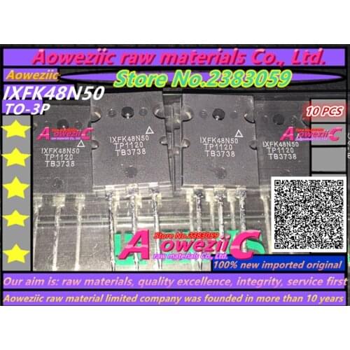 Aoweziic 100% new imported original IXFK48N50Q IXFK48N50 TO-247 transistor high power FET 500V 48A