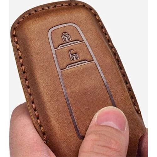 Car Key Cover Case for toyota Case Covers Protection For Toyota Prius Camry Corolla C-HR CHR RAV4 Prado 2018 Keychain Ring