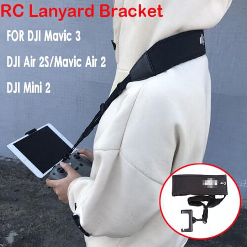 Remote Control Hanging Buckle Bracket Adjustable Lanyard Strap for Dji Mavic Mini 2 Mavic Air 2 Drone RC Accessories