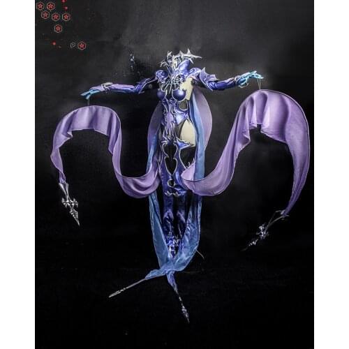 Final Fantasy XIV Dreams of Ice FF14 Shiva Cosplay Costume Full set private custom made/size