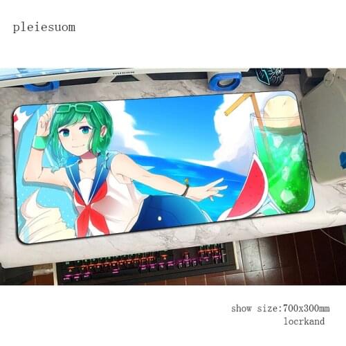 Gumi mouse pad esports mousepads 700x300x3mm best gaming mousepad gamer locrkand large personalized mouse pads keyboard pc pad