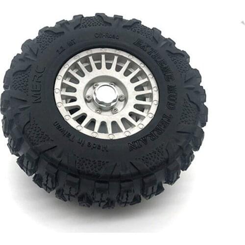 1pc 2.2 Inch Metal Wheel Hubs for SCX10 TRX-4 TRX-6 RC Crawler Car Upgrade Parts Replacement Car Tire Tyres