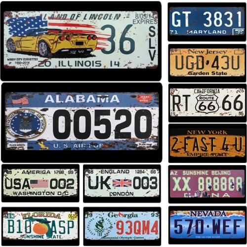 1Pcs RC Custom License Plate Metal Frame Strength Waterproof for 1:10 Tamiya CC01 Axial Scx10 Traxxas Trx-4 Trx4 Crawler Car